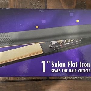 Hot Tools 1 inch Ceramic +Titanium Salon Flat Iron